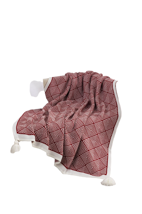 MANTA PAR EL SOFA CON ESTAMPADO TEJIDA-0