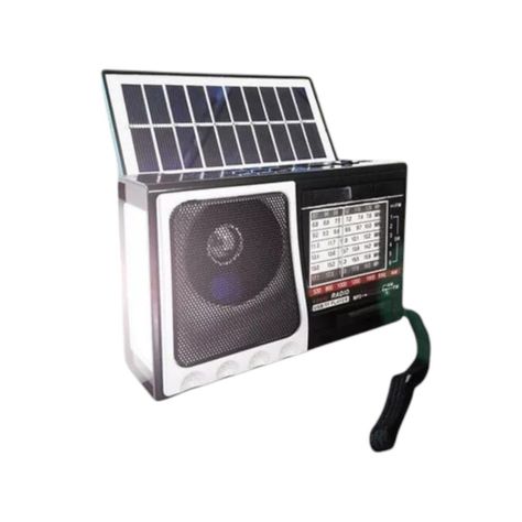 Radio Solar Bluetooth Usb Aux Fuente De Carga Cmik-151bt-2