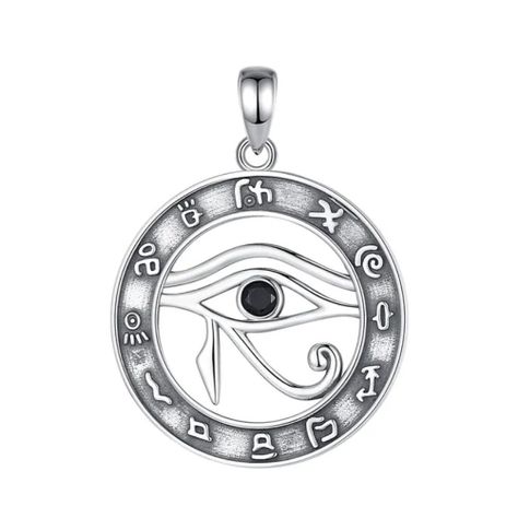 Colgante ojo turco con piedra onix en plata fina 950-0
