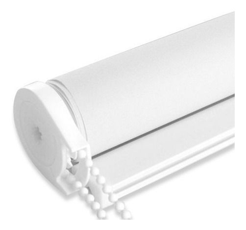 Cortina Roller Screen 90x240cm Colores Blanco-0