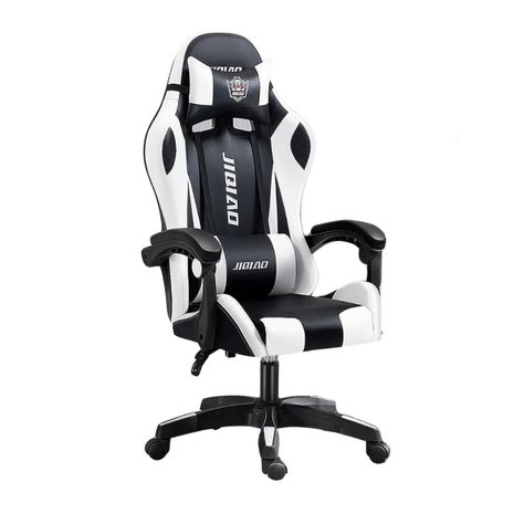 Silla Gamer JIQIAO- Negra/ Blanca-0