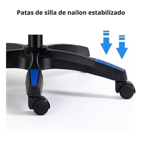 Silla Gamer JIQIAO- Negra/ Blanca-2