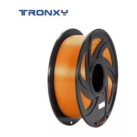 Filamento 3d Pla Tronxy De 1.75mm Y 1kg Naranja-1