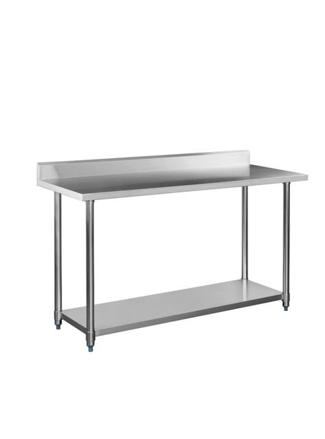 Mesón Mural De Acero Inox 120cm Negocio BOZZO-0
