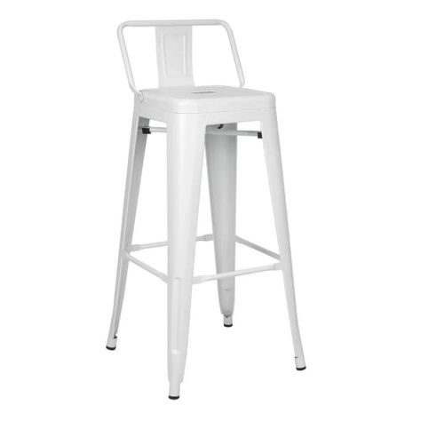 Pack 4 Pisos Taburetes Tolix 66 Cm- Blanco-1