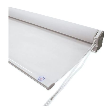 Cortina Roller Sunscreen 150x240cm Color Blanco,-0