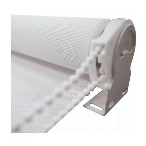 Cortina Roller Sunscreen 150x240cm Color Blanco,-2