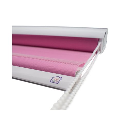 Cortina Roller Zebra 105x240cm - Rosado-1