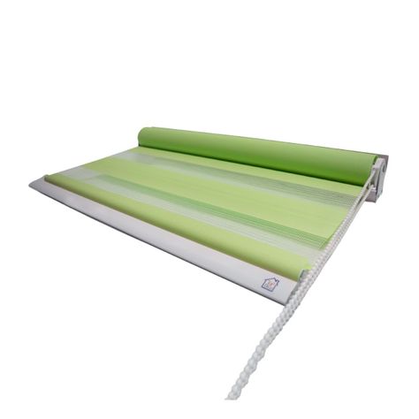 Cortina Roller Zebra 60x240cm Color Pistacho,-0