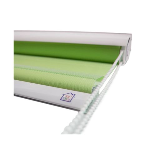 Cortina Roller Zebra 60x240cm Color Pistacho,-2