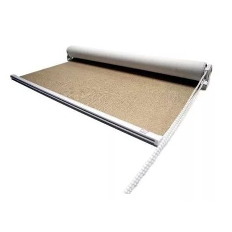 Cortina Roller Blackout Textura 60x240cm - Café-0