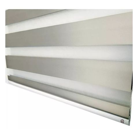 Cortina Roller Zebra Blackout 60x240cm - Gris-0