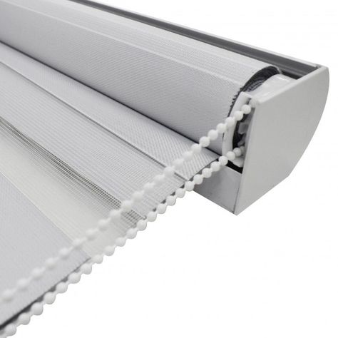 Cortina Roller Zebra 150x240cm - Blanco-0