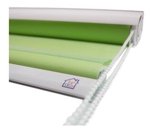 Cortina Roller Zebra 220x240cm Color Pistacho,-2