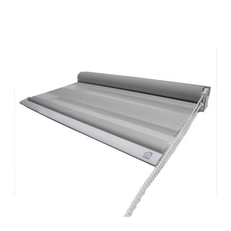 Cortina Roller Zebra Blackout 140x240cm - Gris-0