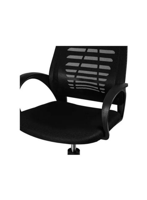 Silla De Escritorio Negra, Oficina, Ajustables-2