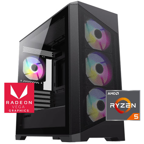 Pc Gamer Ryzen 5 4600g, Ram 16gb, SSD 256gb-0