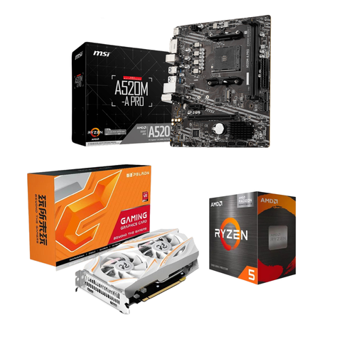 PC Gamer Ryzen 5 5600G, Ram 16gb, SSD 512GB, WiFi + Bluetooth -1