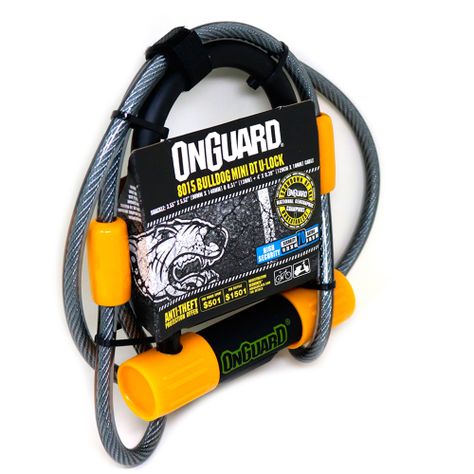 Candado OnGuard Llave U-Lock Bulldog Mini DT 90X140mm-0