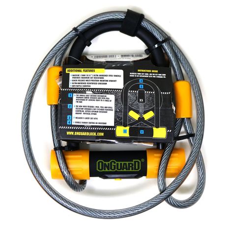 Candado OnGuard Llave U-Lock Bulldog Mini DT 90X140mm-2