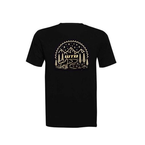 Polera WTB Manga Corta Wolf Negro M-1