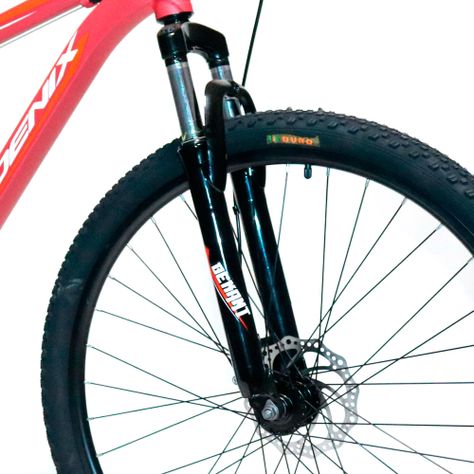 Bicicleta Phoenix MTB Aro 29" 21 Velocidades Freno Disco Rojo-2