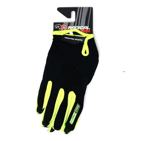 Guantes Radical Mountain Largo 9538 Negro/Amarillo M-1