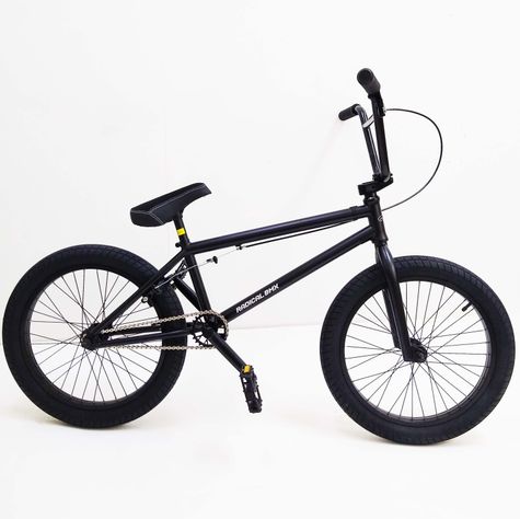 Bicicleta 20 BMX Cromo Negro Radical Mountain-0