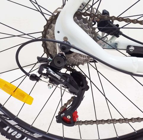 Bicicleta Alvas 27.5 Recon Hidráulica 24 Velocidades Blanco-2