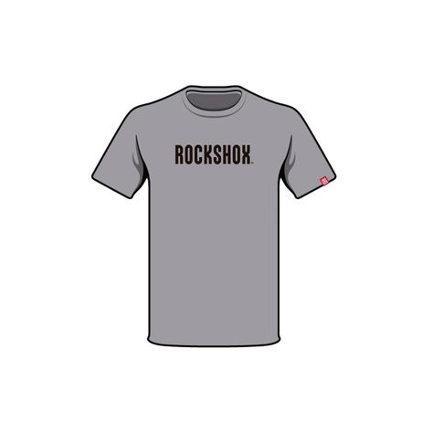 Polera RockShox Manga Corta R2203 Gris-0