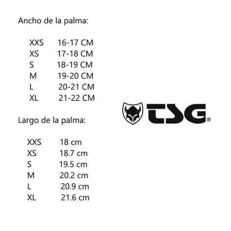 Guantes TSG Trail Negro S-3