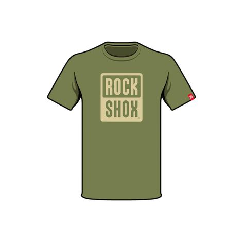 Polera RockShox Manga Corta Mono Pill Verde-0