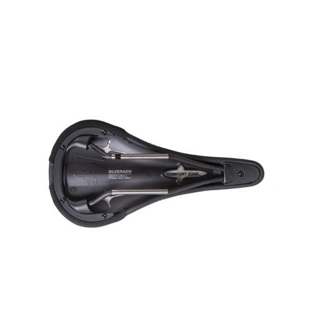 Asiento WTB Silverado Medium Cromoly Negro 142x280mm-3