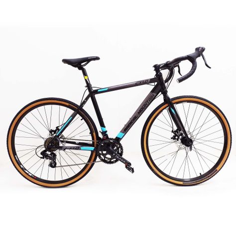 Bicicleta 700C CX 1.0 Negro/Gris/ Azul Radical Mountain-0