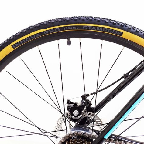 Bicicleta 700C CX 1.0 Negro/Gris/ Azul Radical Mountain-2