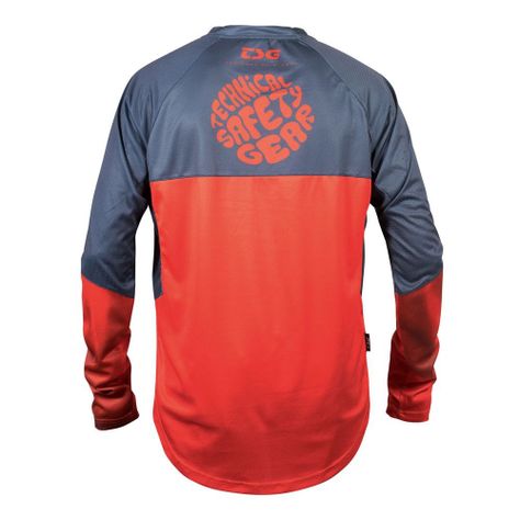 Jersey TSG Manga Larga SP6 Rojo Azul-1