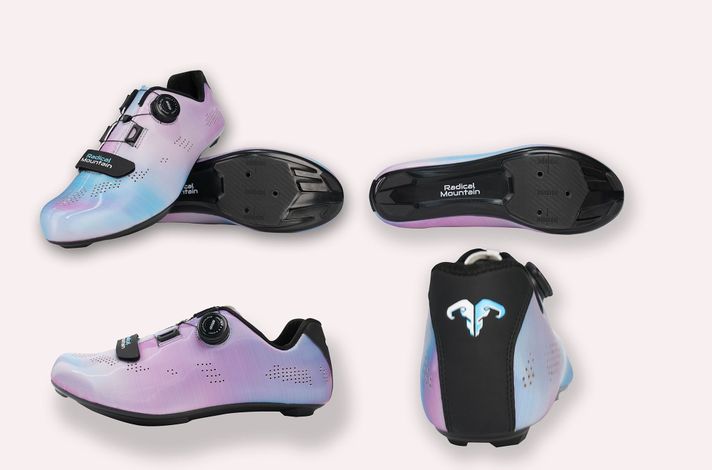 Zapato Reflective Road T.44 Morado Radical Mountain-2