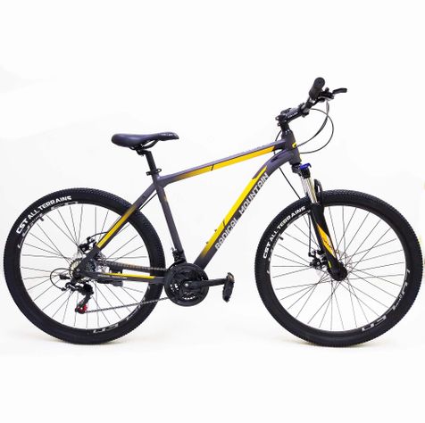 Bicicleta Radical Mountain 27.5 Elite Gris Naranja-0
