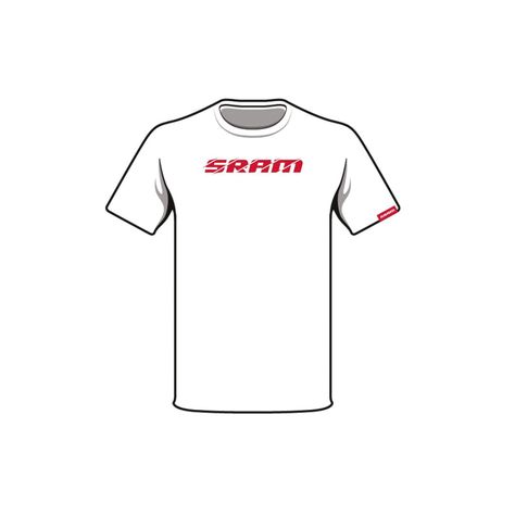 Polera SRAM Manga Corta Speed Slash Blanco-0