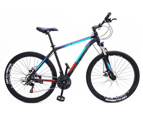 Bicicleta Radical Mountain 27.5 Elite Negro Azul Roja-0