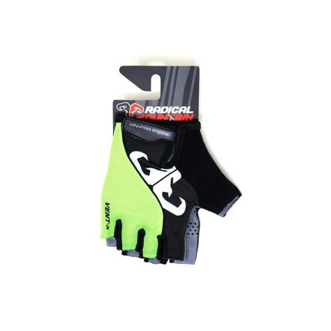 Guantes Radical Mountain Corto 1454 Blanco/Verde M-1
