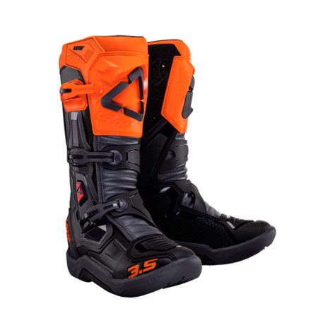 Botas Leatt 3.5 Motociclismo MX Naranja-0