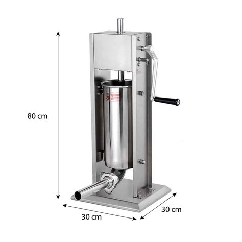 Embutidora Manual Vertical 7 Lts Acero Inoxidable Star-2