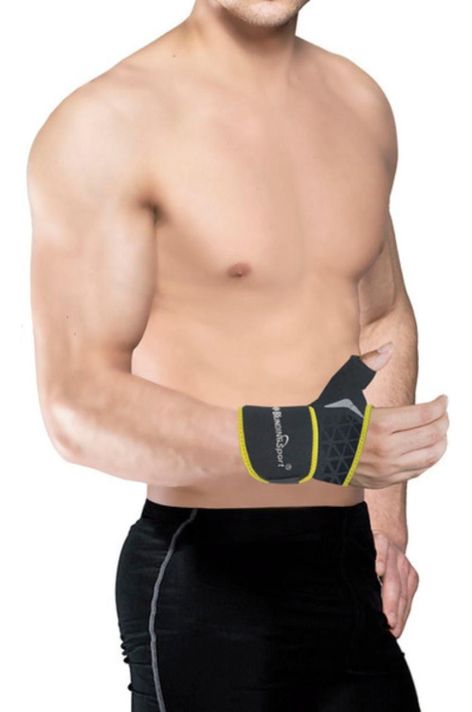 Muñequera Sport Con Dedo Pulgar Unidad Hm123n-0