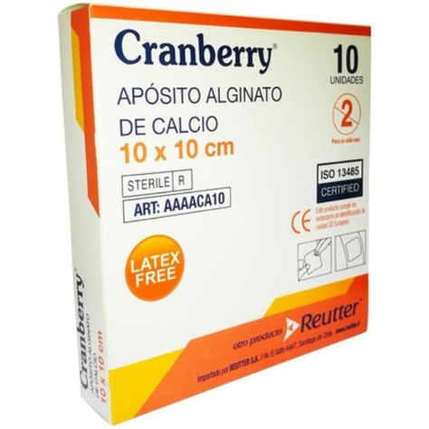 Apósito Alginato De Calcio 10x10 Caja De 10unidades-0