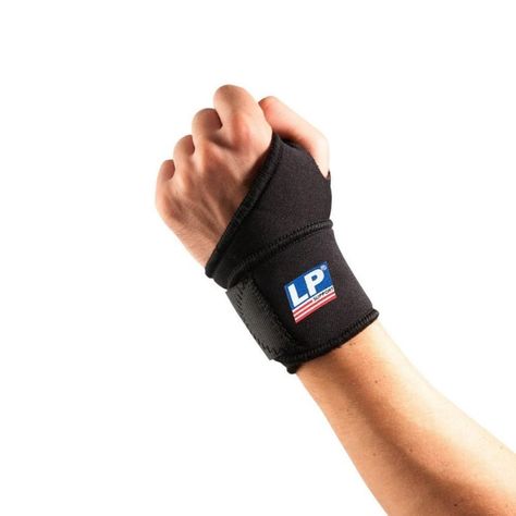 Muñequera dedo pulgar 1 unidad negra-0
