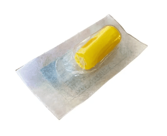 Tapa De Obturación Amarilla Caja 100unidades -electromedicin-1