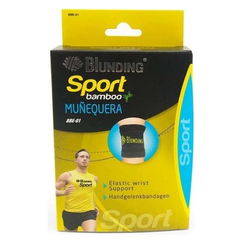 Muñequera Sport Bambu 1 Unidad-electromedicina-1