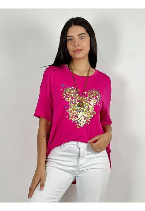 Polera Mickey de Corazones-0