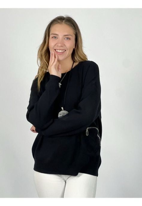 Sweater Spandex Bolsillo con Cierre-0